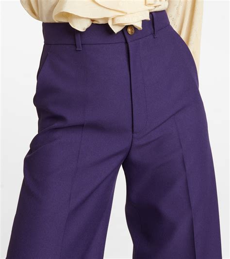 gucci shorts woman|gucci wide leg pants.